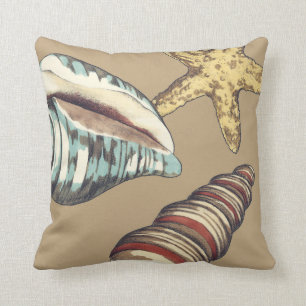 Almofada Shell Trio em Khaki