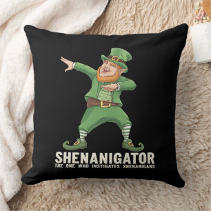 Almofada Shenanigator Dabbing Leprechaun Dia de São Patríci