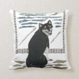 Almofada Shiba Inu, arte japonesa