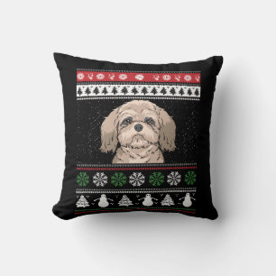 Almofada Shih Tzu Christmas