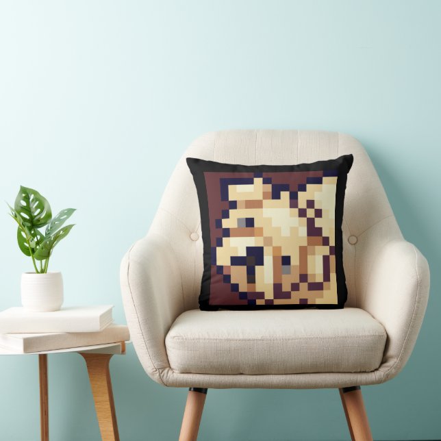 Almofada Shih Tzu dog. Pixel Art, pixelart (Cadeira)