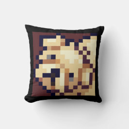 Almofada Shih Tzu dog. Pixel Art, pixelart