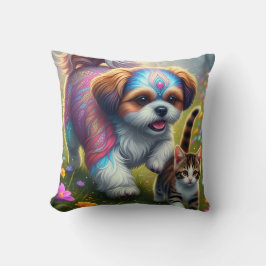 Almofada Shih tzu e kitten cushion