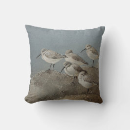Almofada Shorebirds/travesseiro decorativo impressionante
