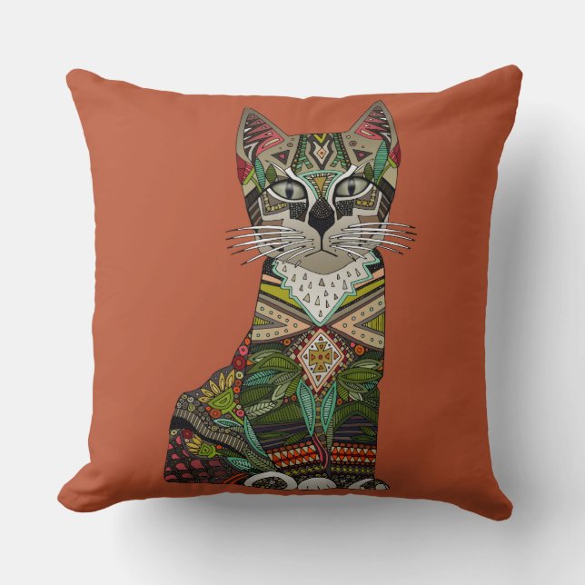 Almofada Sienna do gatinho do pixiebob (Frente)