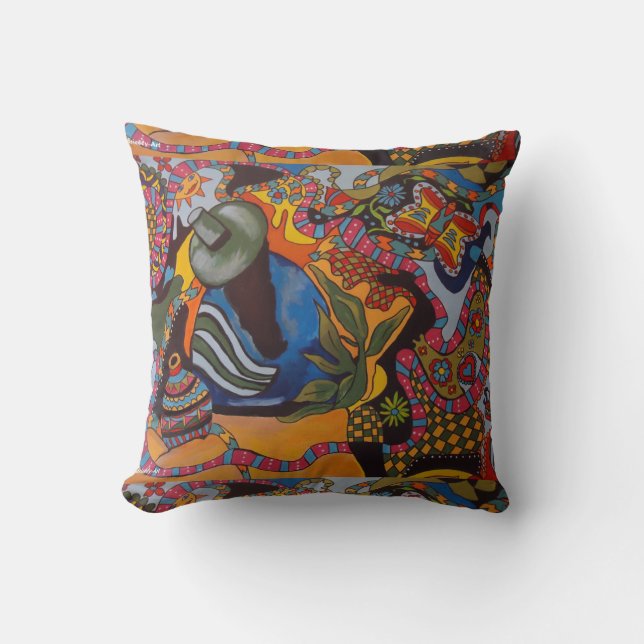 Almofada Sierkussen "Mexicana-Art" Boudrielly (Frente)