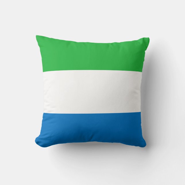 Almofada Sierra Leone Flag (Frente)