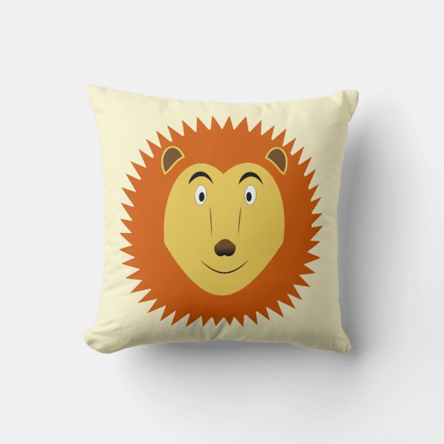 Almofada Signo de Leão Leão Aniversário (Frente)