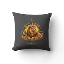 Signo Zodiacal Leão Personalizado