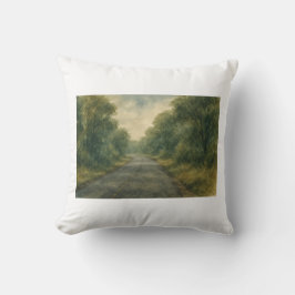 Almofada Silêncio Floresta Silenciosa Estrada Cadeado