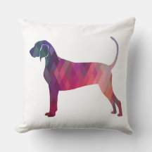 Silhouette Geométrico do Conhound Bluetick