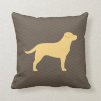 Silhueta Amarela Labrador Retriever| Raça Cão
