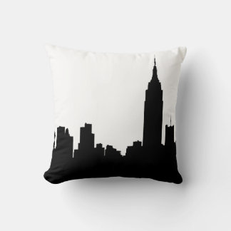 Almofada Silhueta da paisagem urbana de NYC, Edifício Empir