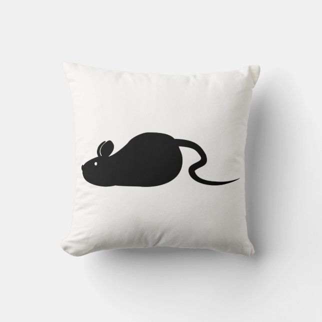 Almofada Silhueta de Mouse (Frente)