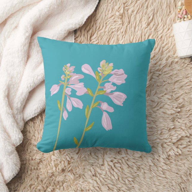 Almofada Silhueta Floral Moderna (Cobertor)