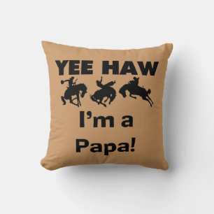 Almofada Sim Haw, sou um Papa T-shirts e GIfts