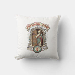 Almofada Simbolismo da Chave da Porta de Jesus Simbolismo d