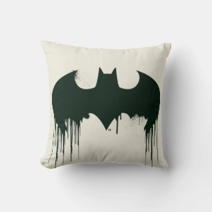 Almofada Símbolo Batman Logotipo de tinta