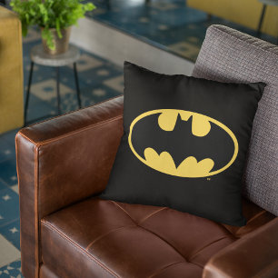Almofada Símbolo Batman Logotipo Oval