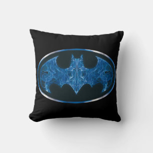 Almofada Símbolo Blue Smoke Bat