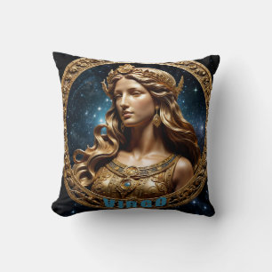 Almofada Símbolo de Astrologia do Virgo
