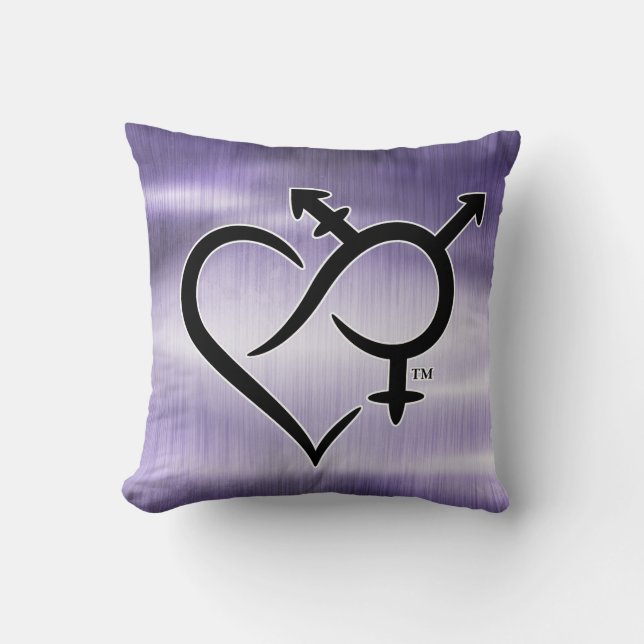 Almofada Símbolo de Inclusão e Amor (Frente)