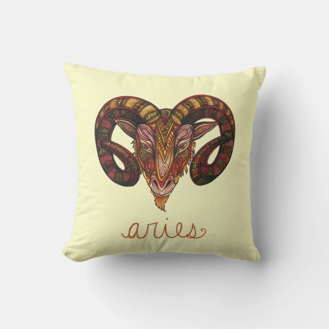 Almofada Símbolo do Aries (Frente)
