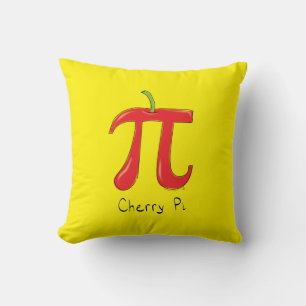 Almofada Símbolo Engraçado Math Cherry Pi