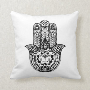 Almofada Símbolo inspirado de Hamsa