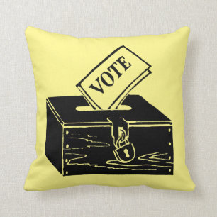 Almofada Símbolo: Urna de voto
