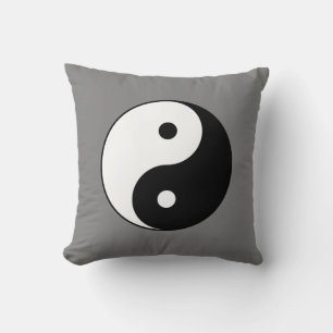 Almofada Símbolo Yin e Yang (Taoist Taijitu Chinês)