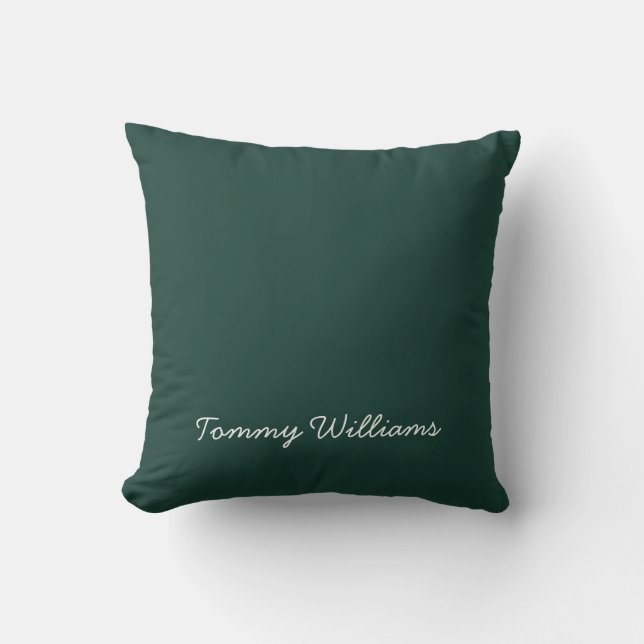 Almofada Simples Emerald Green Professional (Frente)