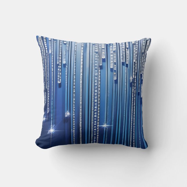 Almofada Simplesmente Espetacular Shimmery Azul (Frente)