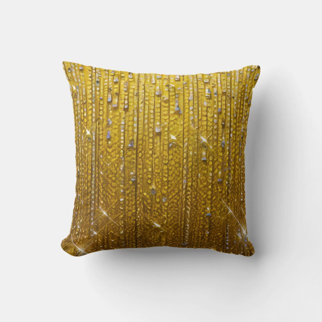 Almofada Simplesmente Ouro Enspired Shimmery (Frente)