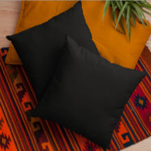 Simplesmente Preto Cor Sólida Personalize-A