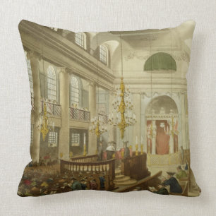 Almofada Sinagoga, duques Lugar, Houndsditch, de Ackerman