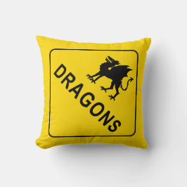 Almofada Sinal de Alerta de Dragão