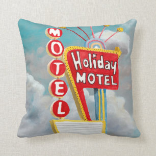 Almofada Sinal de Motel de Feriado