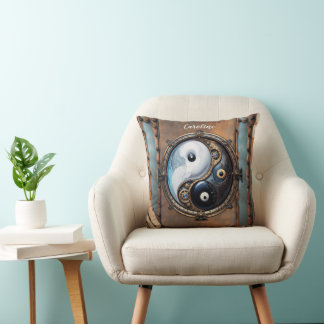 Almofada Sinal elegante de yin yang