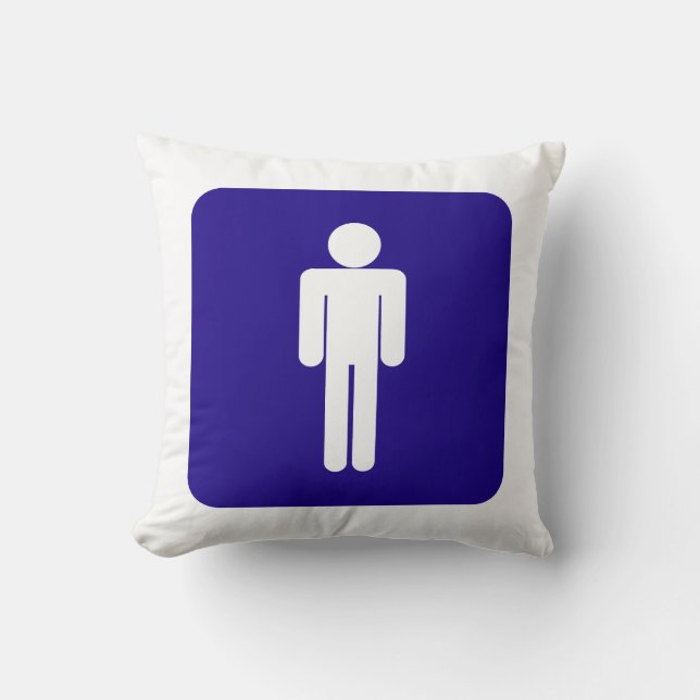 Almofada Sinal masculino (Frente)