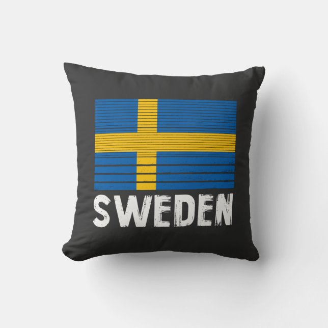 Almofada Sinalizador de suecia (Frente)