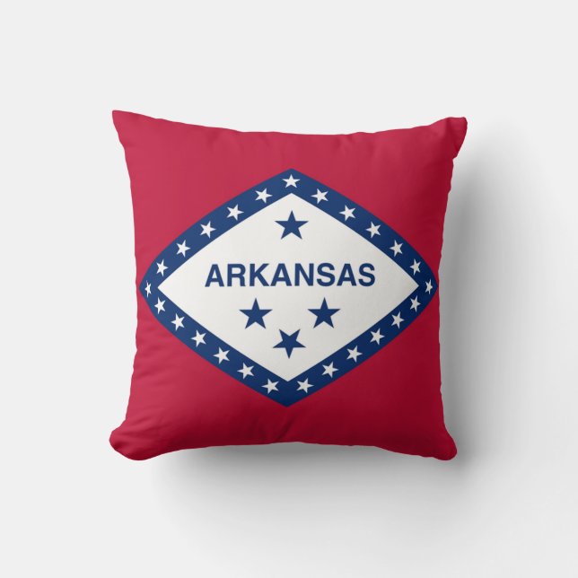Almofada Sinalizador do Estado do Arkansas (Frente)