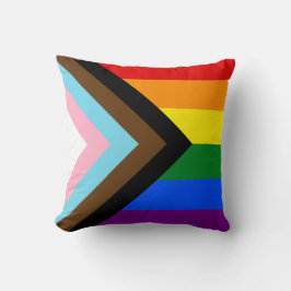 Almofada Sinalizador do Orgulho de Progresso