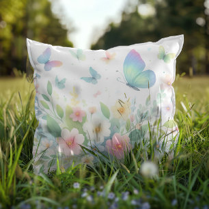Almofada Sinfonia Floral 🌸🦋