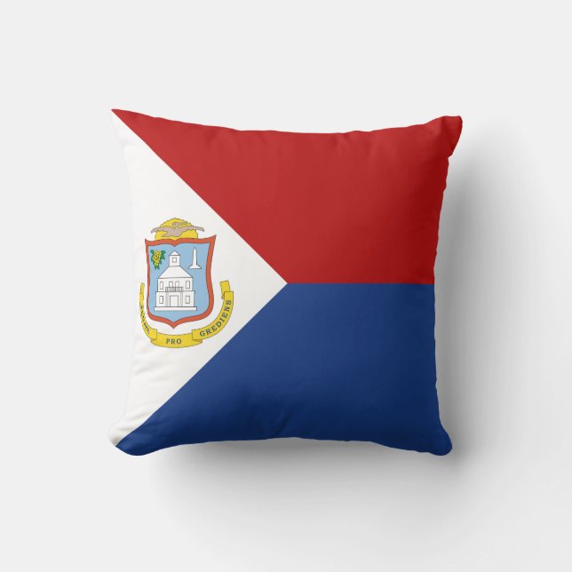 Almofada Sint Maarten Flag (Frente)