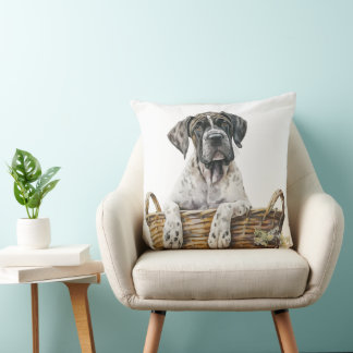 ALMOFADA SINTONIZADO GRANDE DANO CACHORRO NO LAUNDRY BASKET