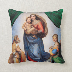 Almofada Sistine Madonna, Raphael
