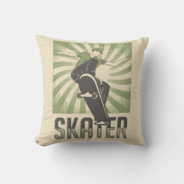Almofada Skater Clássico Da Retro Vintage