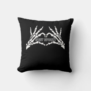 Almofada Skeleton Heart and Mands Classic Design