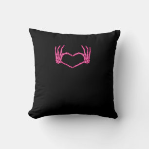 Almofada Skeleton Heart Hands Classic